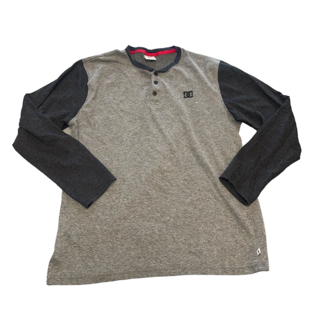 DC Shoes Men’s Lightweight Thermal Henley Long Sleeve